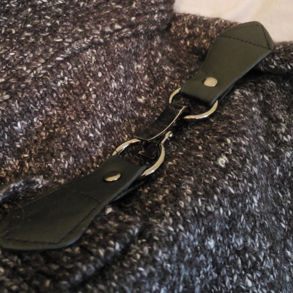 BRAND NEW Marled Open Draped Cardigan - Picture 4 of 5